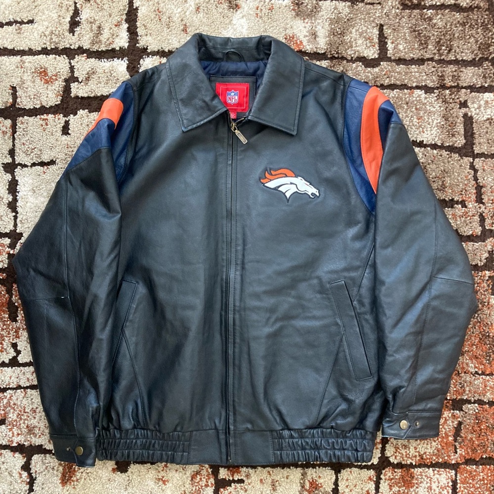 Denver Broncos Leather Jacket